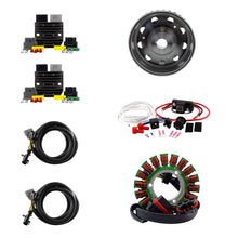 900W SPLYT SUPERCHARGED STATOR + REGULATOR + DUAL BATTERY ISOLATOR + FLYWHEEL (POLARIS)