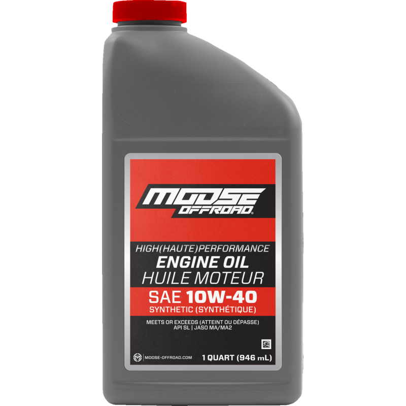 MOOSE OIL 10W40 SYN .95L