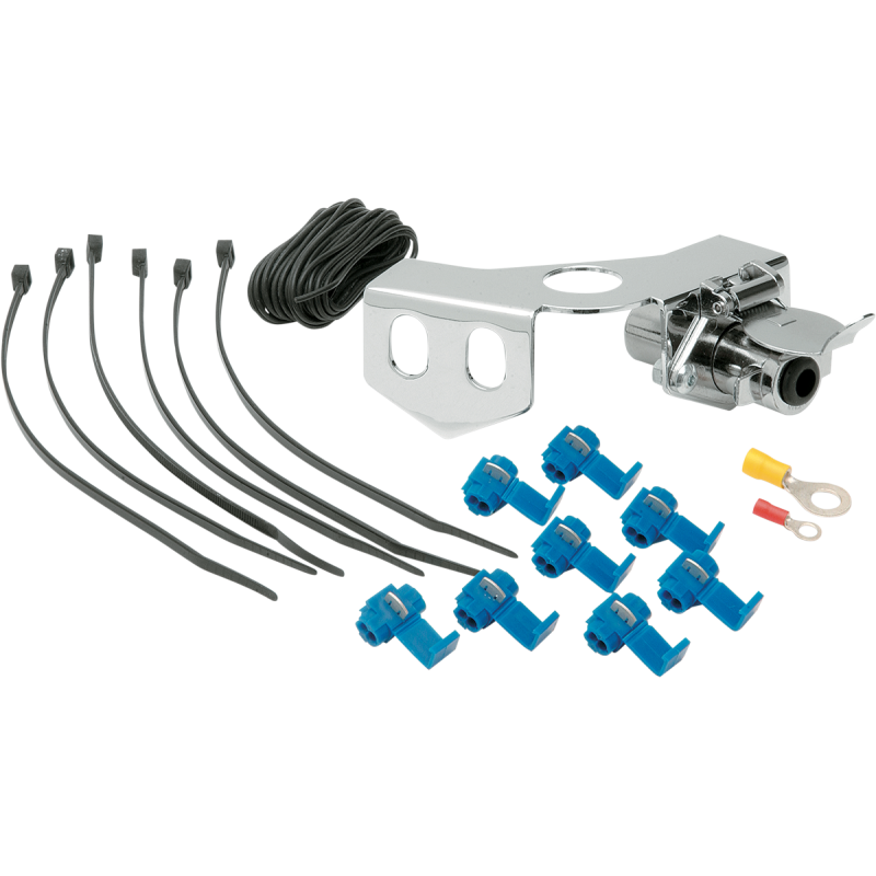 80-08 FLT/FLHT/FLHR TR/HITCH RECEPT EA