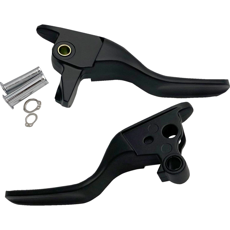 LEVER SET SHORT MATTE BLACK 08-13 TOUR