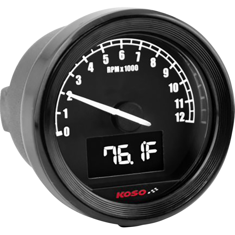 TNT-05R D48 TACHOMETER BLACK