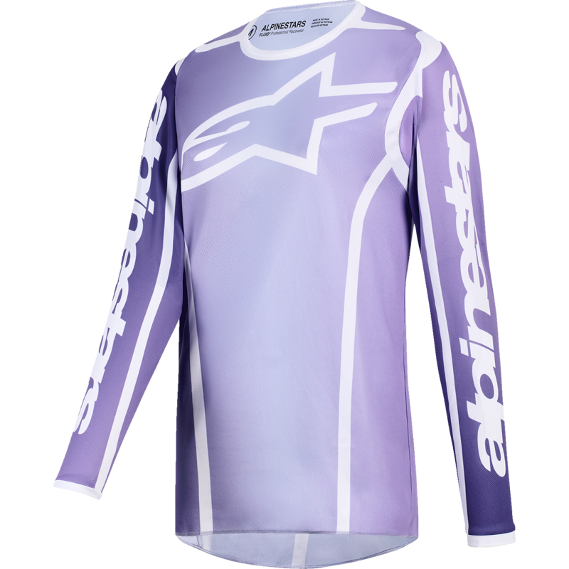 JERSEY 4W FLUID APEX VIOLET/WHI L