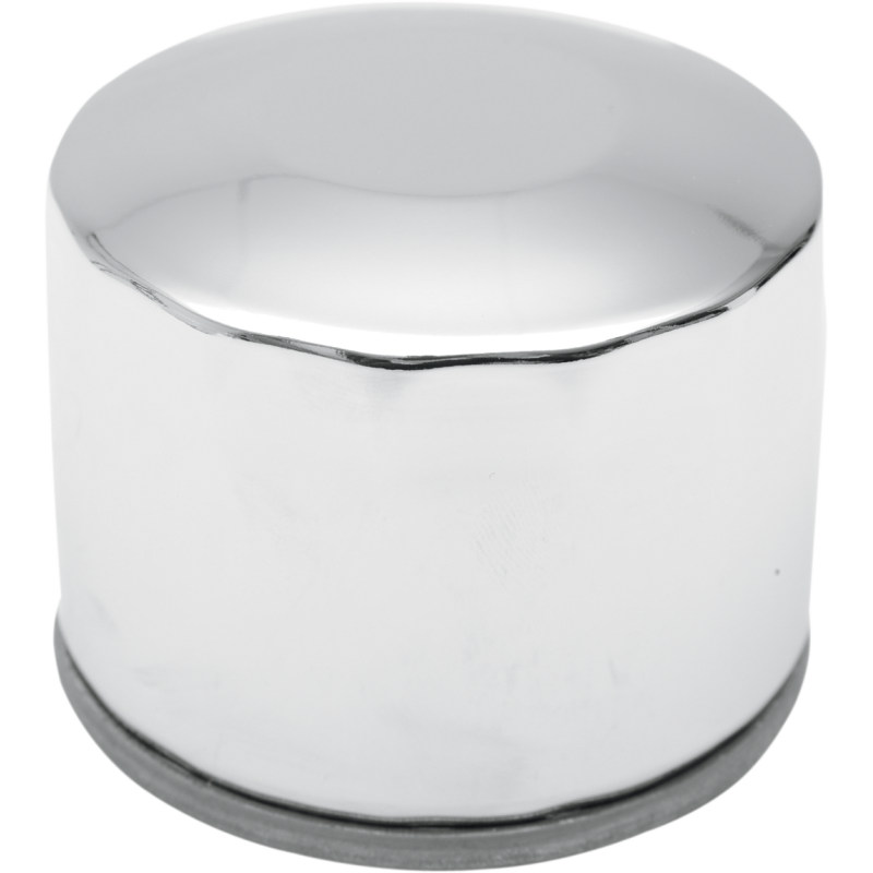 82-86 B/TWIN& 80-84XL CHROME OIL FILTER