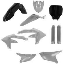 Plastic Kit-FULL-blk/grey - YZ250F:24-24,YZ450F/FX:23-24