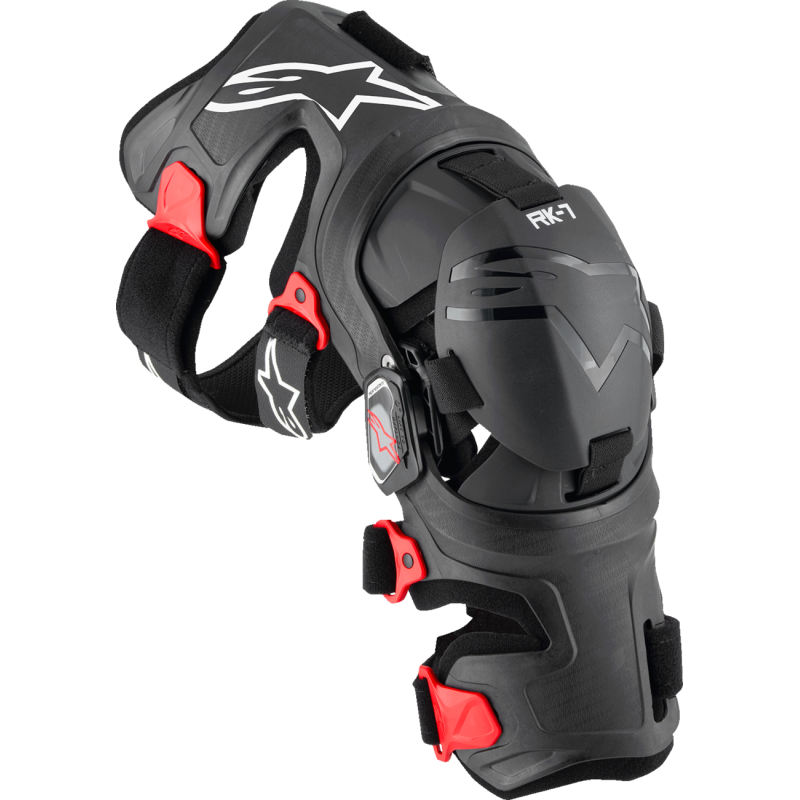 RK-7 PLASMA KNEE BRACES BLK/RD M