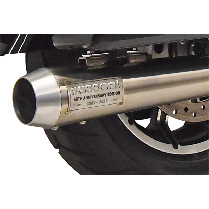 17-UP FL RRIII EXHAUST 2:1 SS 50TH