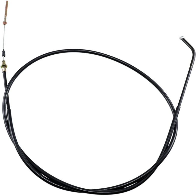 BRAKE CABLE REAR HAND BLACK VINYL