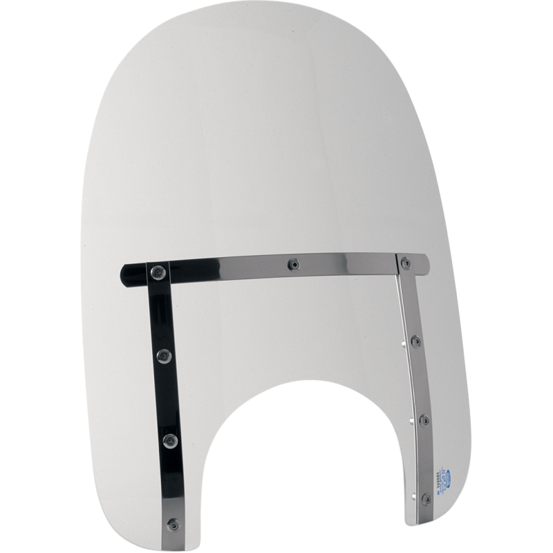 17" SLIMS CLEAR 9" H/L WINDSHIELD