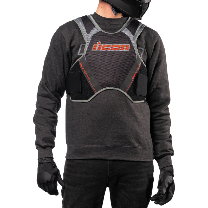 SOFTCORE VEST MB BLACK SM