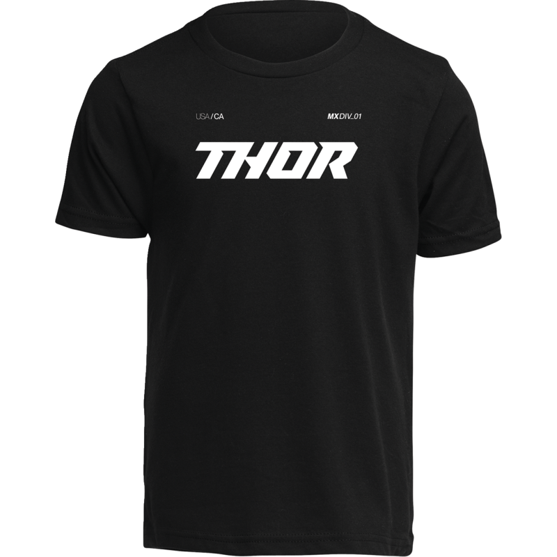 TEE YTH BRAVE BLACK SM