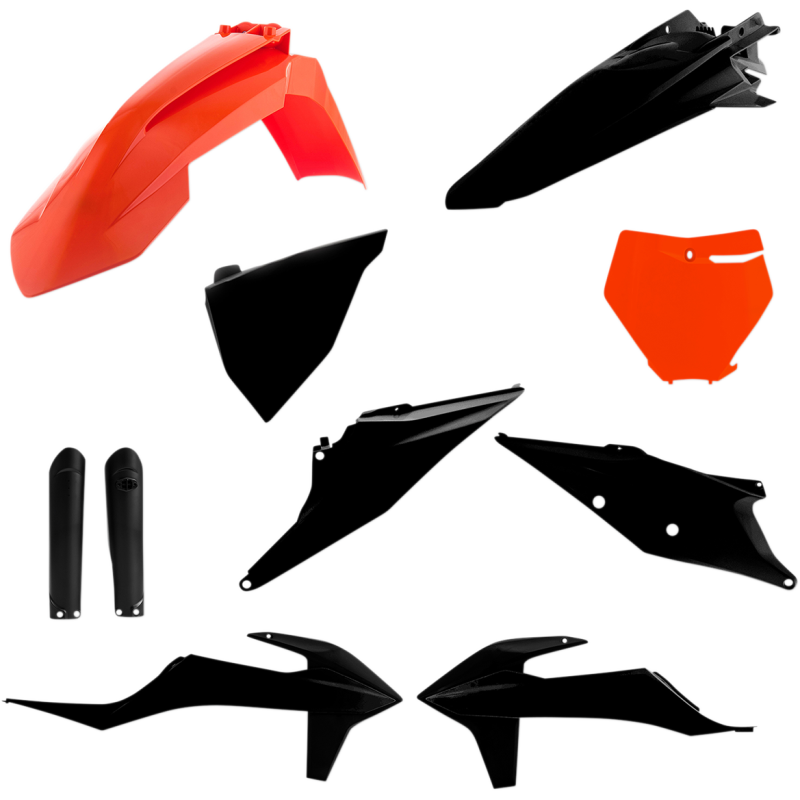 PLASTIC KIT F KTM OG16/BK