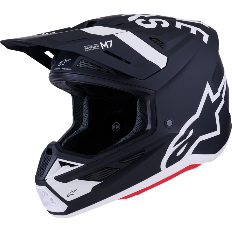 HELMET SM7 DASHER BLK/WHT M
