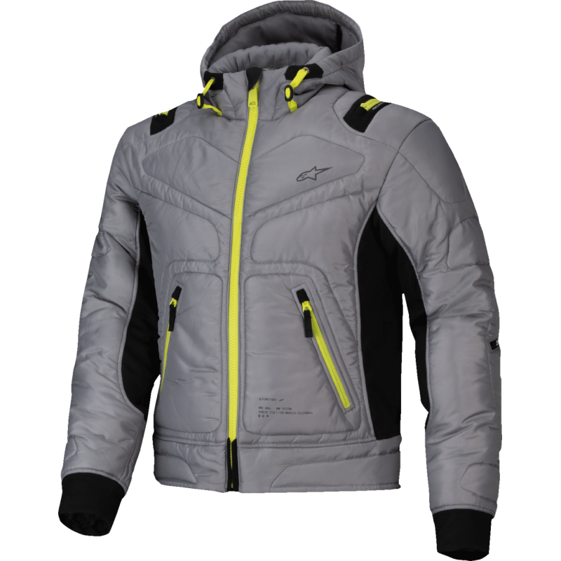 JACKET MOHOBBS WP GRY/LIME L