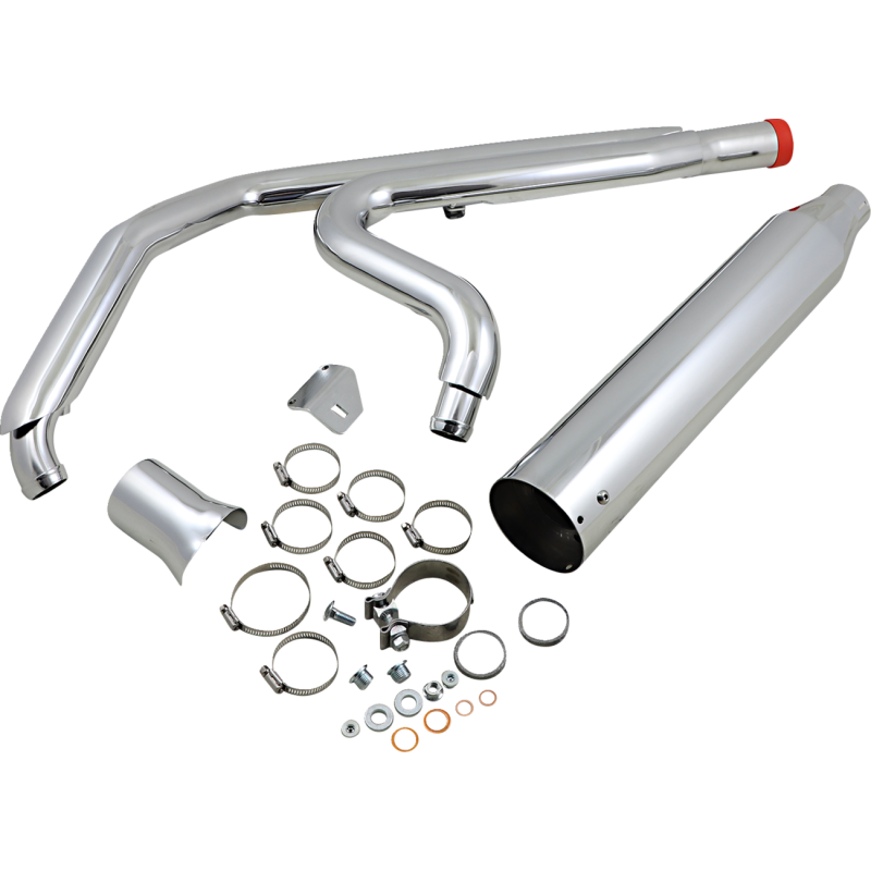 OUTLAW 2-1 SYSTEM NO-TIP,CHROME,M8