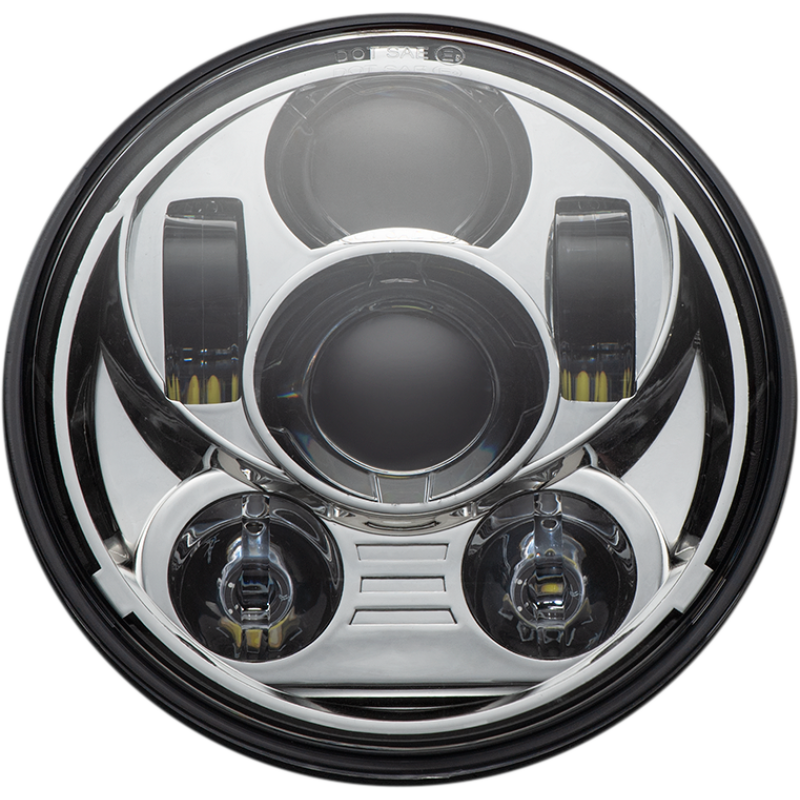 HEADLAMP 5.75" LED CHR