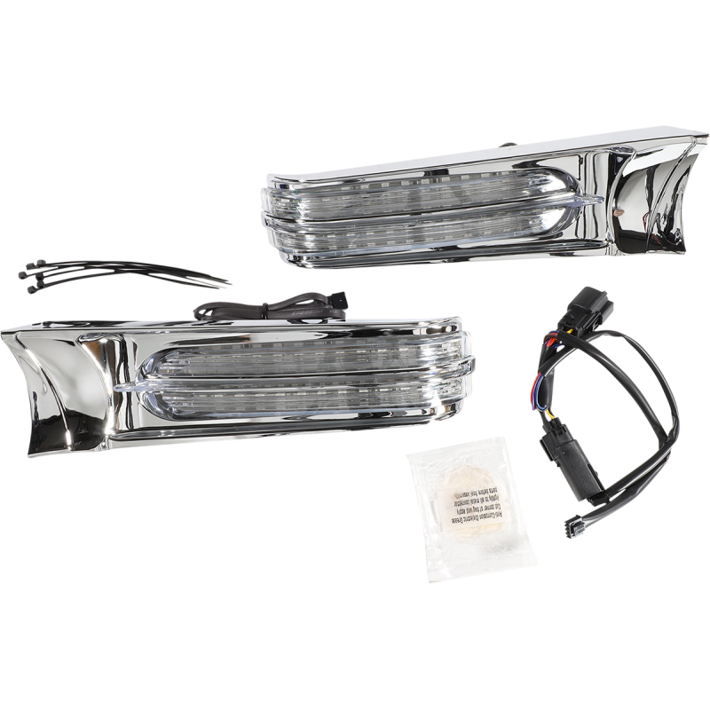 Filler Panel Accent Lights -Chrome