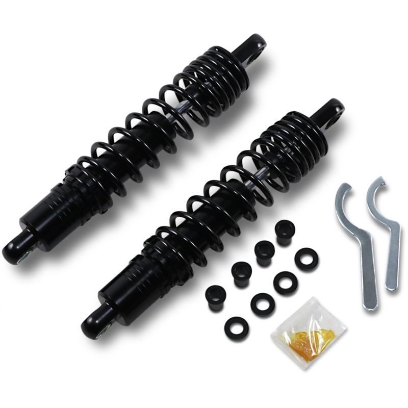 SHOCKS 13"ADJ BLK XL