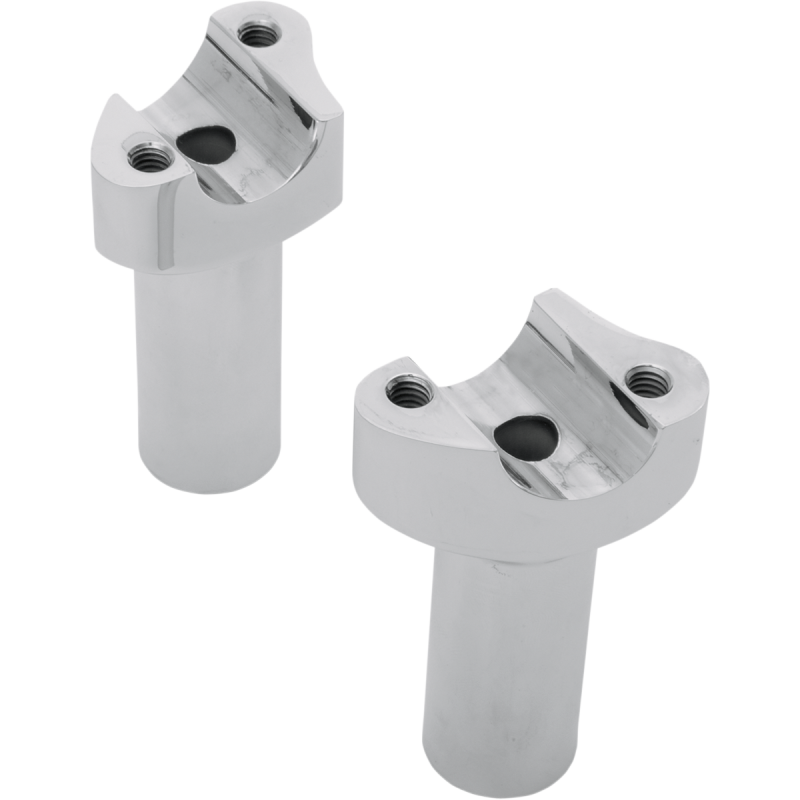 STRAIGHT RISERS 3-1/2" CHROME