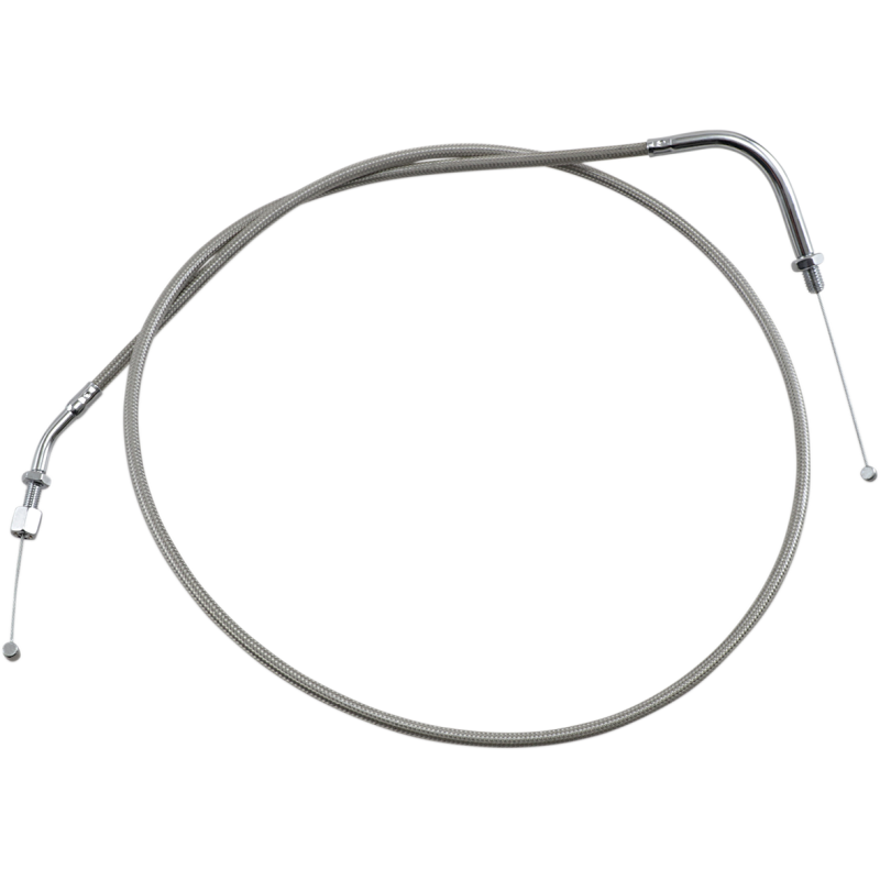 THROTTLE CABLE CLEAR ARMOUR COATED