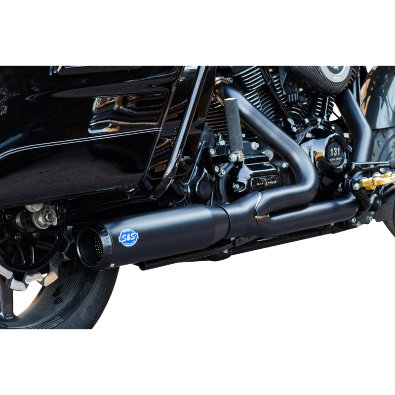 Exhaust 2:1 Qualifier 49 State Black M8 Touring 20
