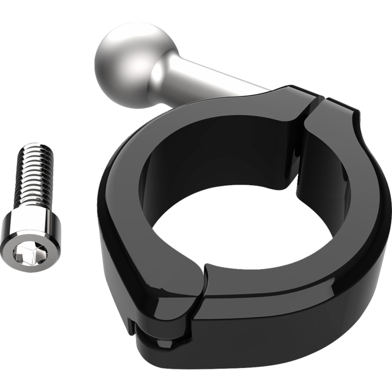 CLAMP ALUM 1-1/8", 1-1/4" GEN 2 BLK
