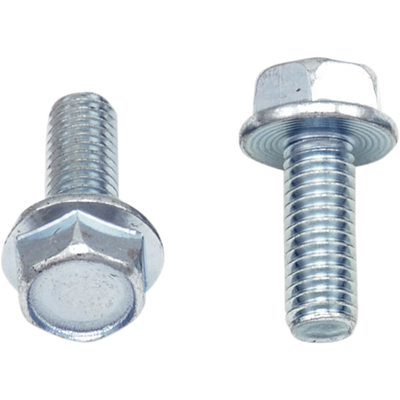 M6-1.0x16 10mm Hex Flange Bolt (10 Pk)