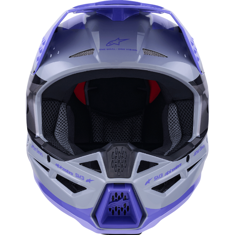 HELMET SM3 JETTSON GRAY/PUR/BLK S