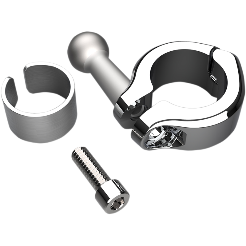 CLAMP ALUM CHR 7/8-1"