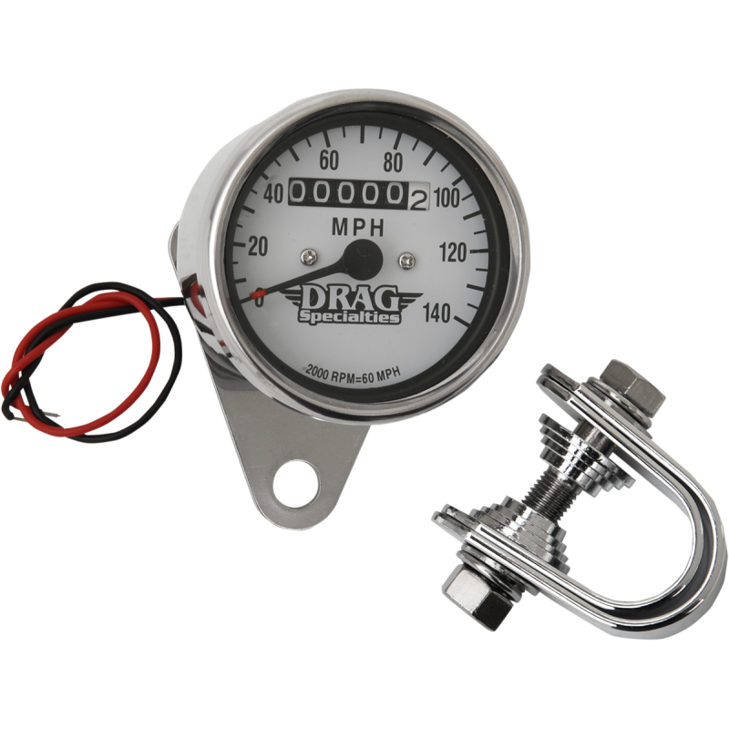 MINI MECH 140MPH SPEEDO W/WHITE 2:1