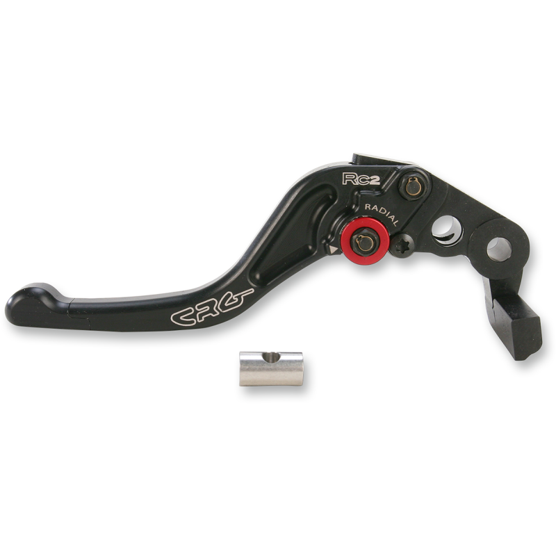 BRAKE LEVER RC2 SHORT BLACK