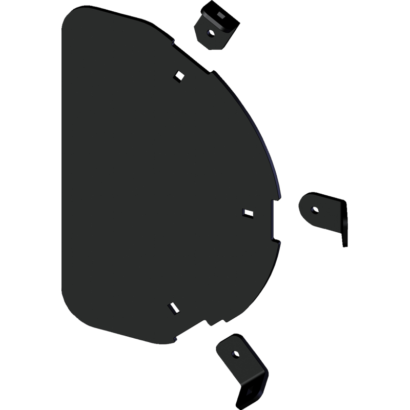 PRO-SERIES PLOW SIDE SHIELD - TAPERED