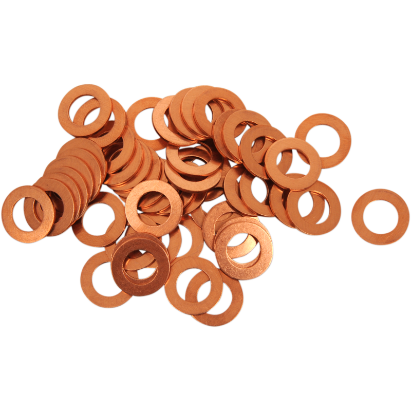 M10x18mm Aluminum Compression Washer (50Pk)