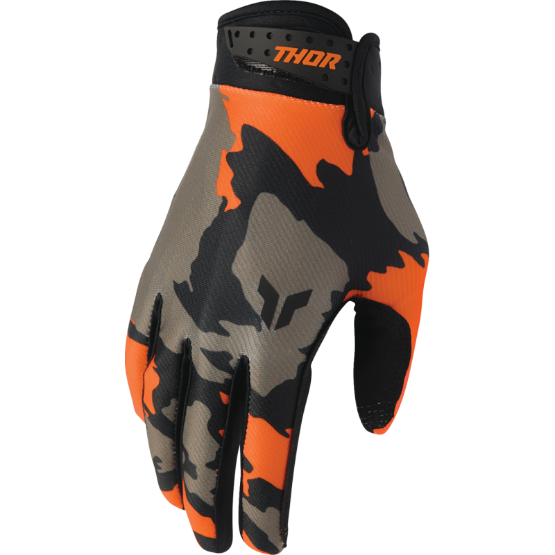 LAUNCHMODE HUNTER GLOVE ORANGE/BLACK MD