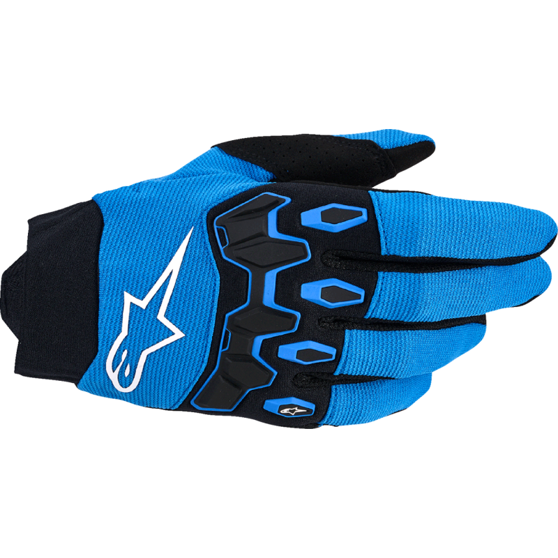 GLOVES FULL BORE V2 BLUE/BLK S