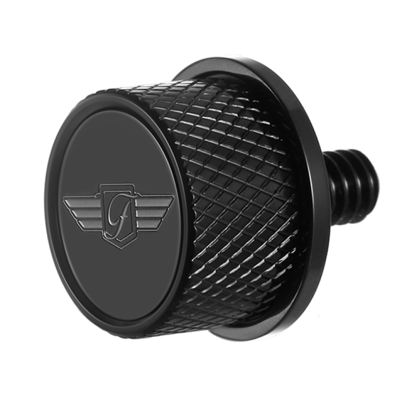 SEAT SCREW BLACK WITH 3M FIGURATI DESIGNS LOGO INSERT