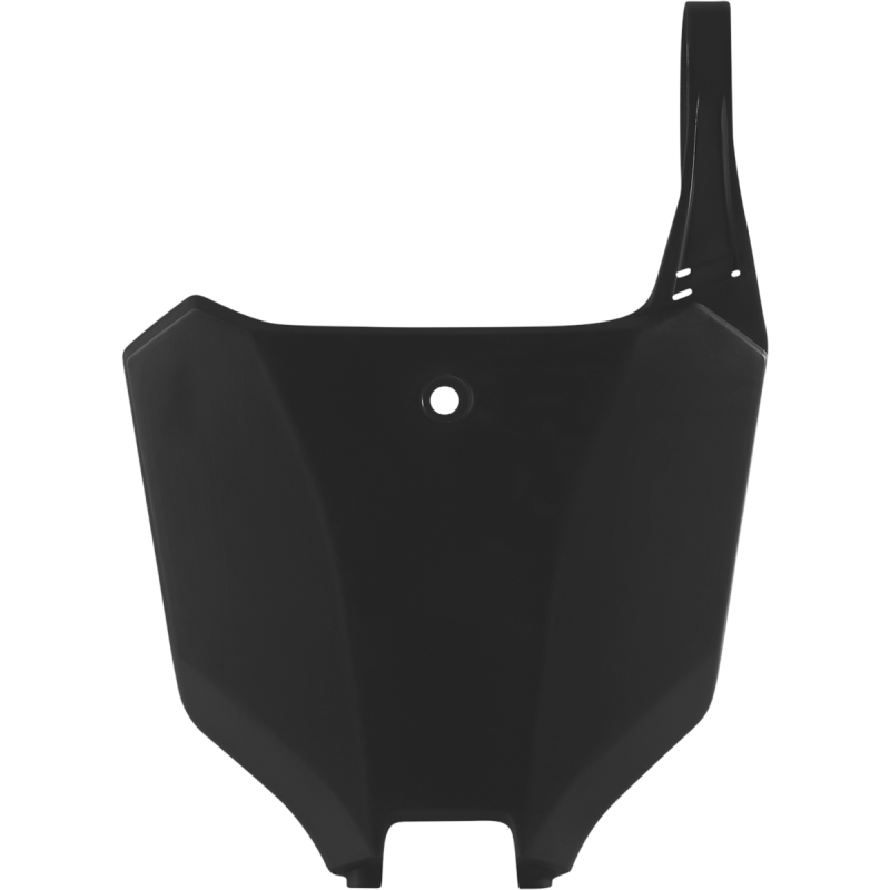 PLATE FRONT # HON BLK