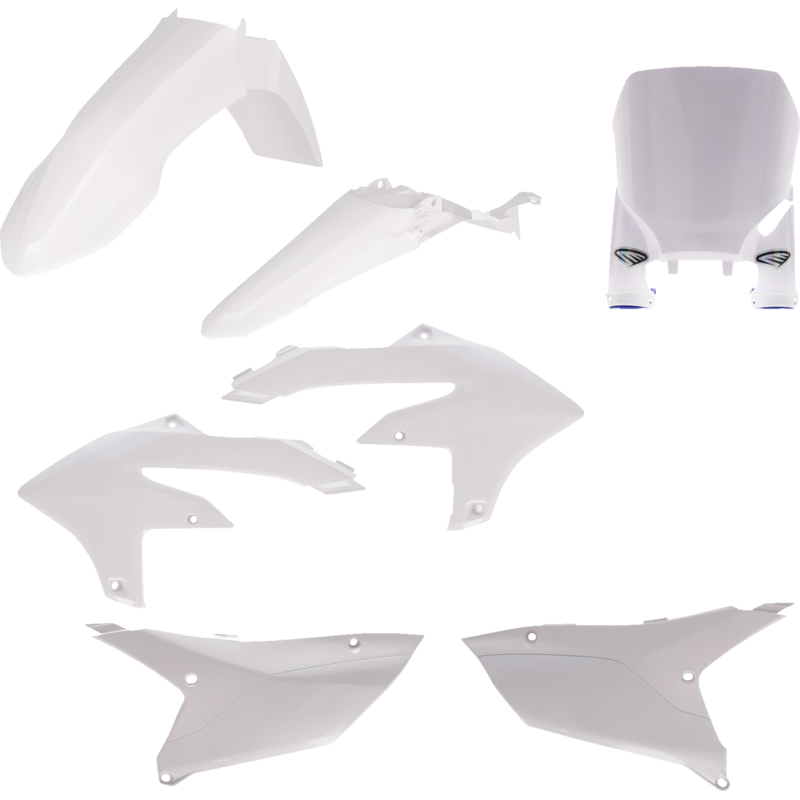 2024 YZ250F/2023-24 YZ450F/2024 YZ450FX 5 PIECE KIT WHITE