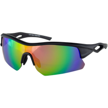 DASH SUNGLASS MATTE BLACK SMOKED PINK REVO MIRROR LENS