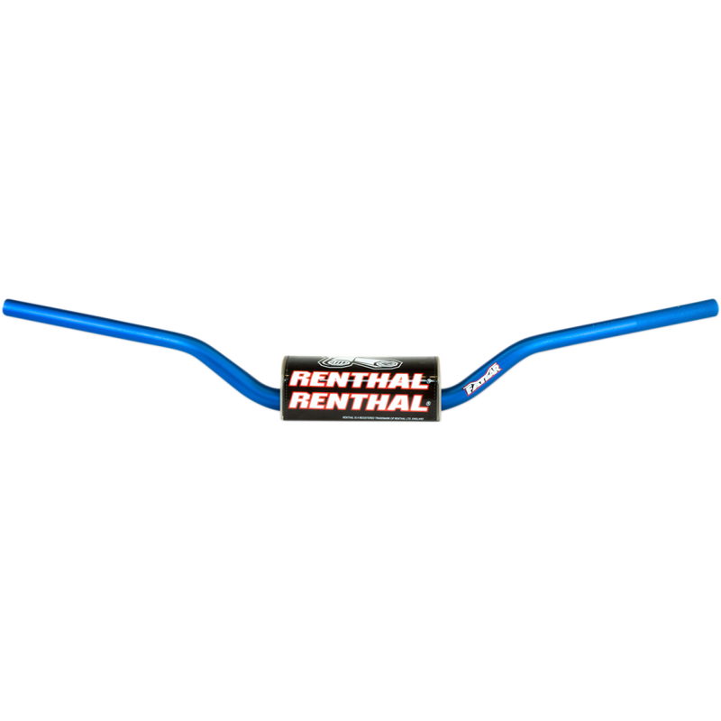 RENTHAL FATBAR HIGH BEND BLUE 605
