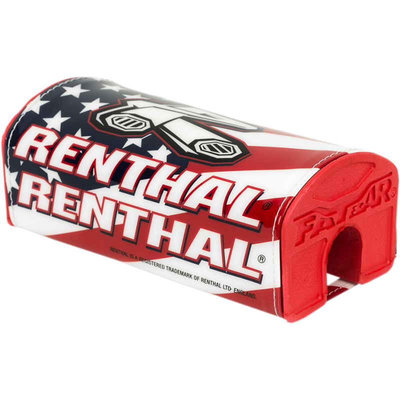 RENTHAL FATBAR BAR PAD USA FLAG/RED FOAM P320