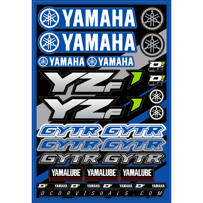 DECAL SHEET YAM YZP