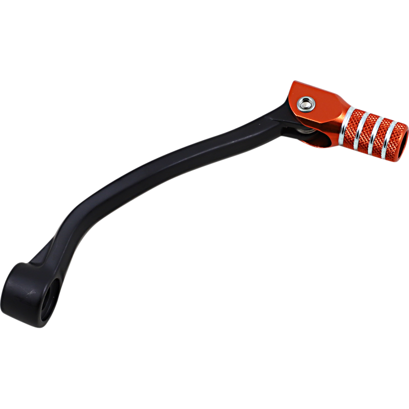 SHIFT LEVER SX85 03-17 BLACK W/ORANGE TIP TMV