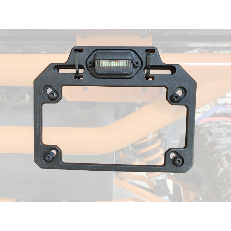 MOOSE ELITE LIC PLATE MTN W/LIGHT