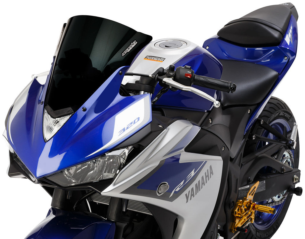 WINDSCREEN GP YZF-R3 SOLID BLACK