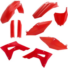 Plastic Kit- FULL CRF450RX:17-17 00 cr red