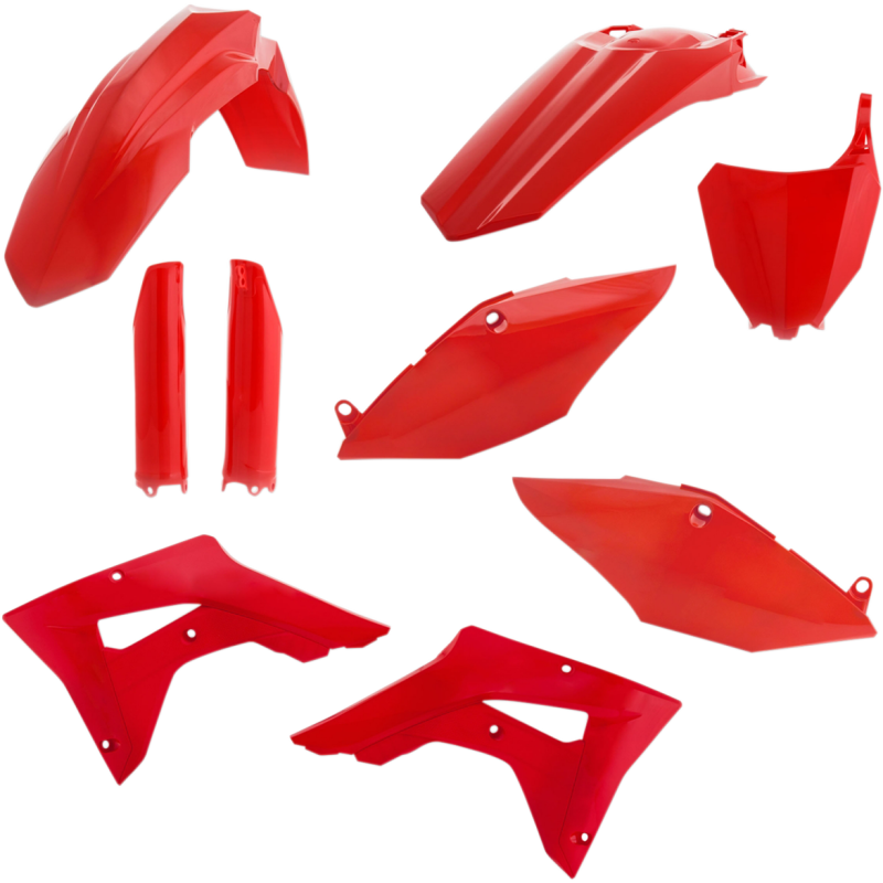 Plastic Kit- FULL CRF450RX:17-17 00 cr red