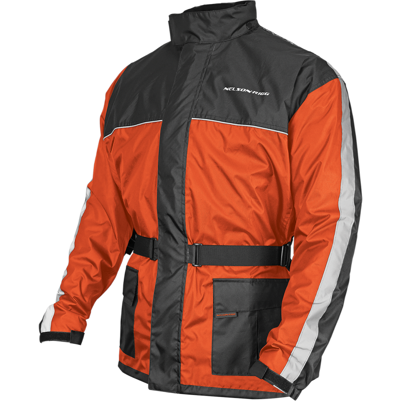 JACKET SOLO STORM ORG/BLK - XL