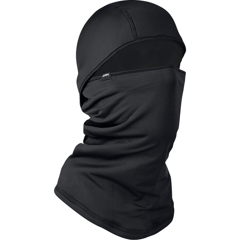 CONVERTIBLE BALACLAVA SPFL FLEECE BLACK