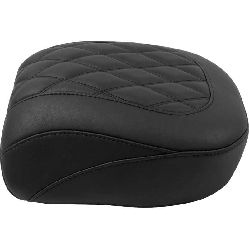 Wide Tripper Seat-Passenger-Black Stitching-FLT/FLH 23-25