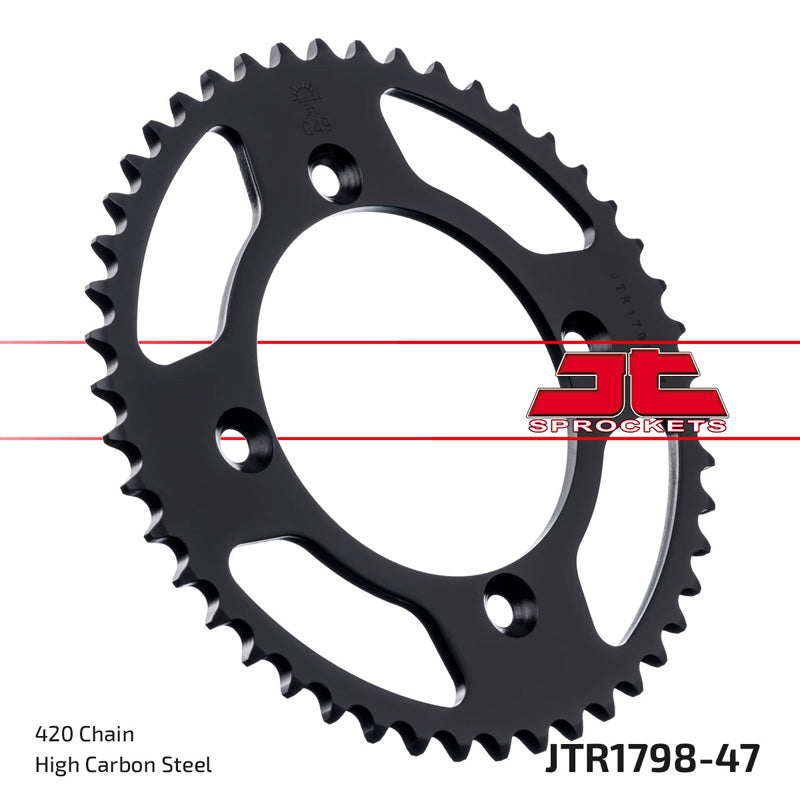 SPROCKET REAR 420 47T